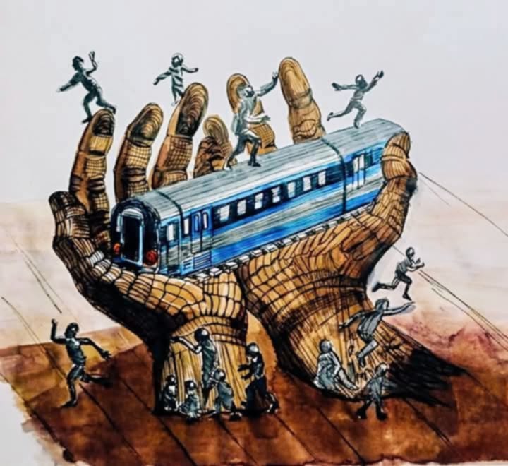 Το έργο για τα Τέμπη που έγινε&nbsp;viral